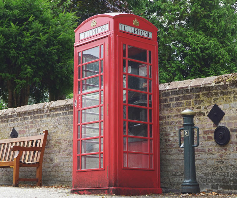 UK red phone box